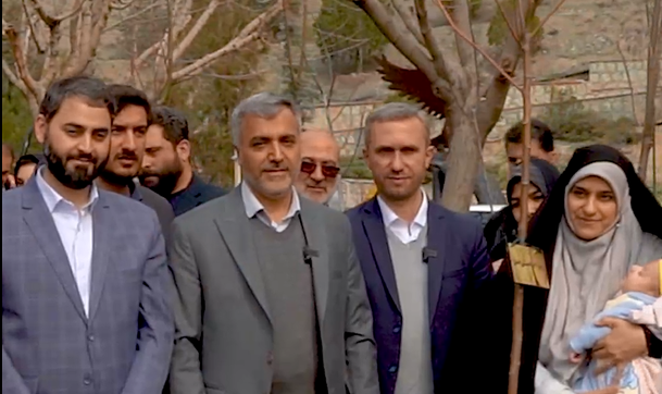 پویش مردمی تهران سبز | درختکاری با یاد شهدا