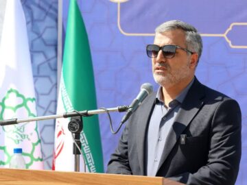 مراسم رونمایی از تندیس شهید عباس بابایی