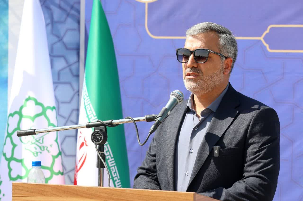 مراسم رونمایی از تندیس شهید عباس بابایی