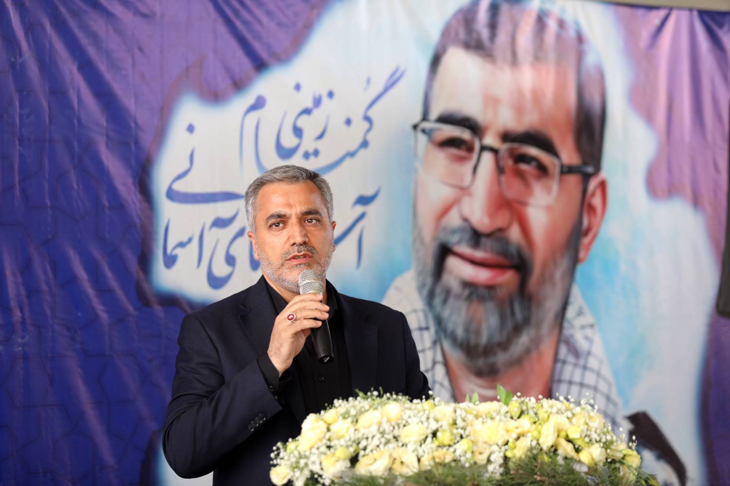 گودرزی در مراسم رونمایی از سردیس شهید محمود باقری از فرماندهان ارشد حوزه هوا و فضا